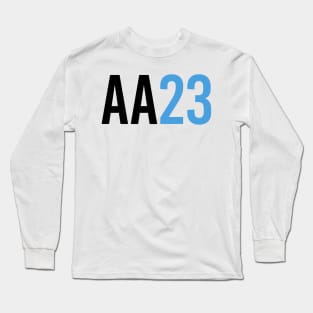 Alexander Albon 23 - Driver Initials and Number Long Sleeve T-Shirt